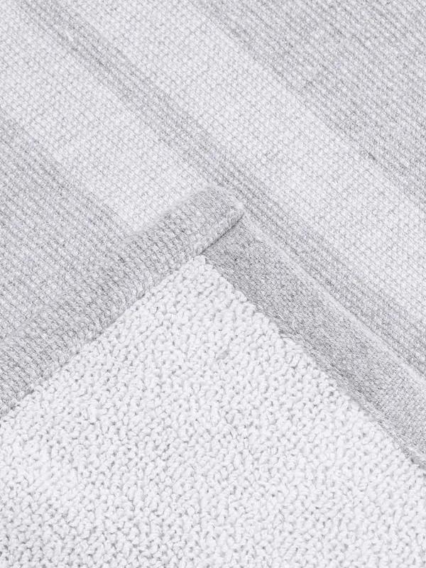 Полотенце кухонное, 40х60 см, хлопок, светло-серое, Полосы, Stripe kitchen, image-4