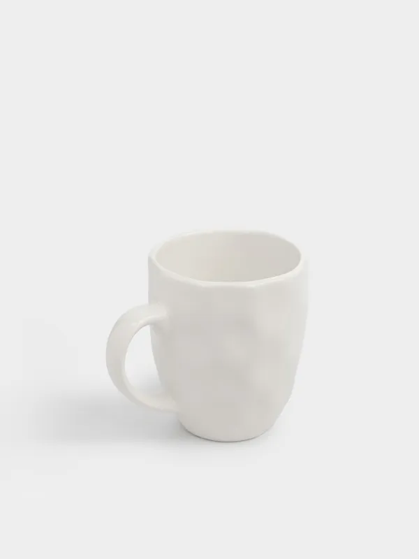 Саптыаяқ, 360 мл, керамика, ақ, Гүлдері бар қоян, Natural Easter, image-1