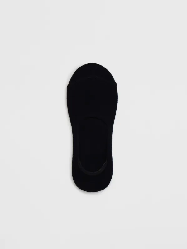 Әйелдер шұлықтары, ө. 36-38, мақта/полиэстер, қара, Basic, image-0