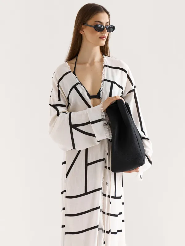 Халат женский, с длинным рукавом, Nataly, image-1