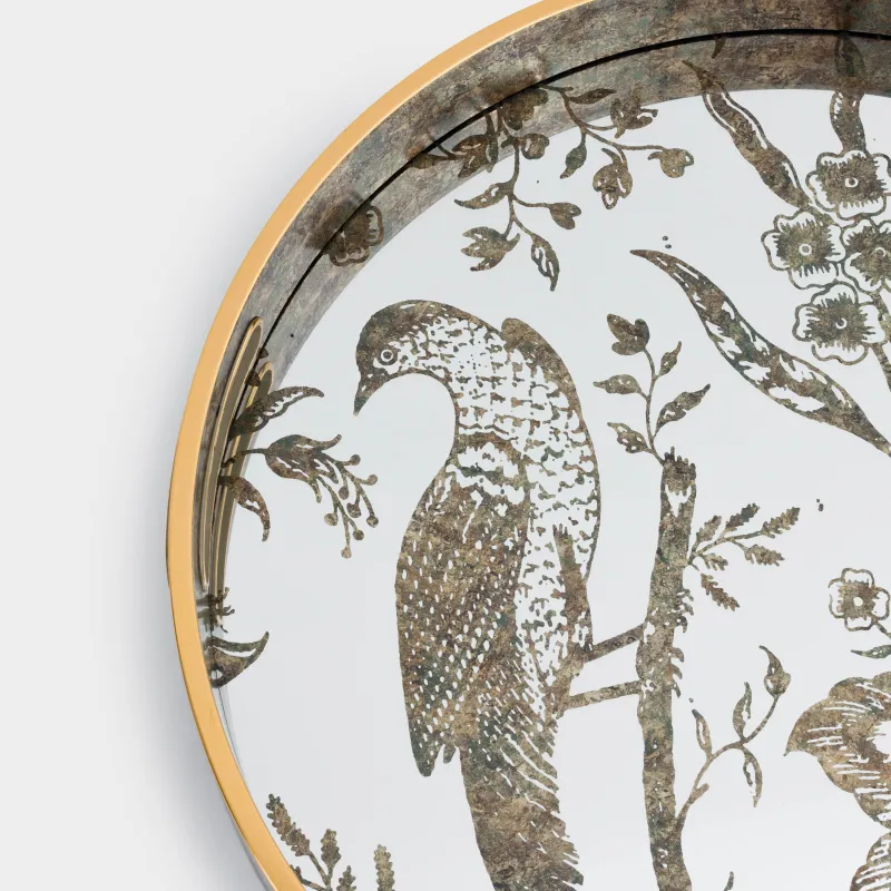 Науа, 36 см, пластик/шыны, дөңгелек, айна, Құс, Bluebird, image-3