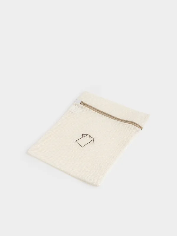 Киімді жууға арналған сөмке, 30х40 см, полиэстер, сарғылт-қоңыр, Safety new, image-1