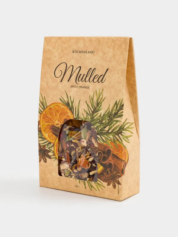 Глинтвейнге арналған қоспа, 30 г, Татымды апельсин, Mulled, image-2