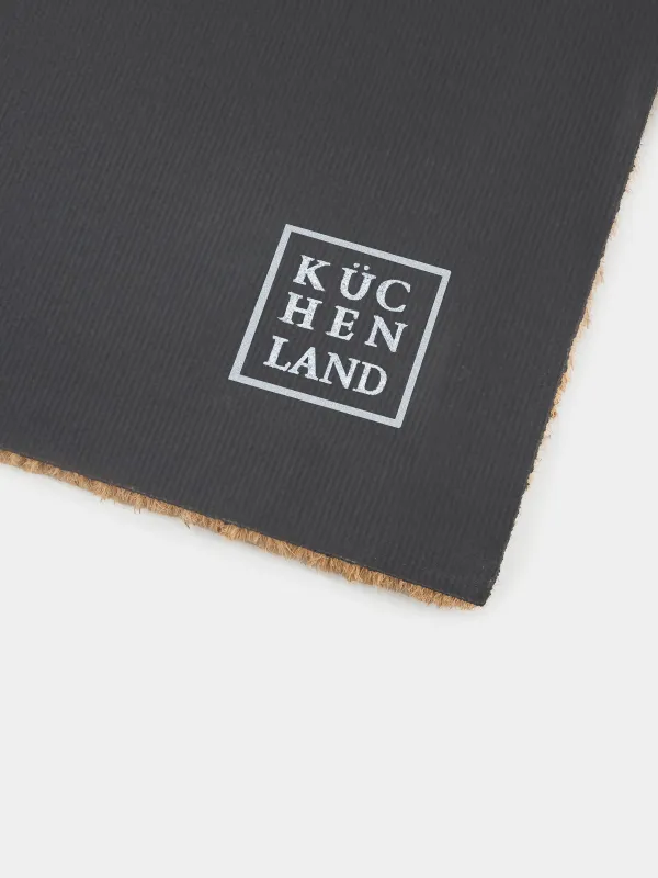 Кілемше, 40х60 см, Кокос жаңғағы/ПВХ, қою сарғылт-қоңыр, Ит, Home deco, image-5