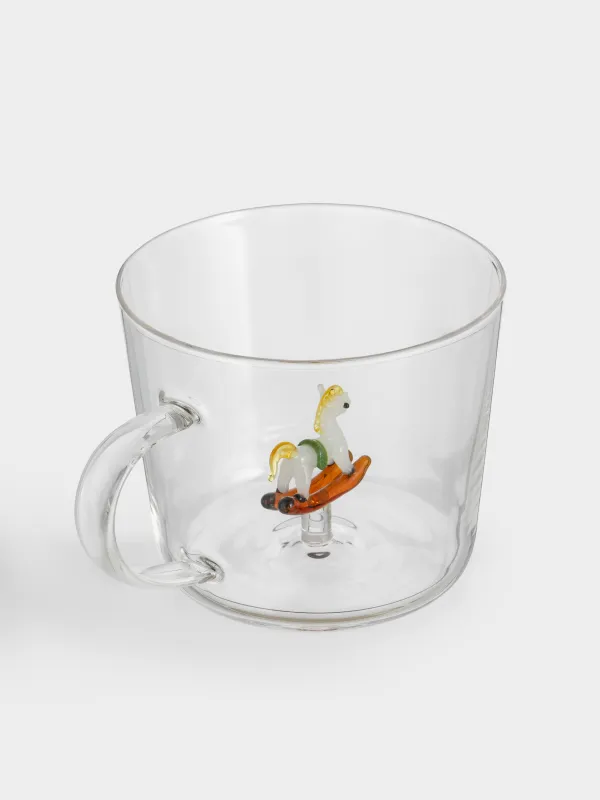 Кружка, 480 мл, стекло Б, Лошадка, Shape, image-2