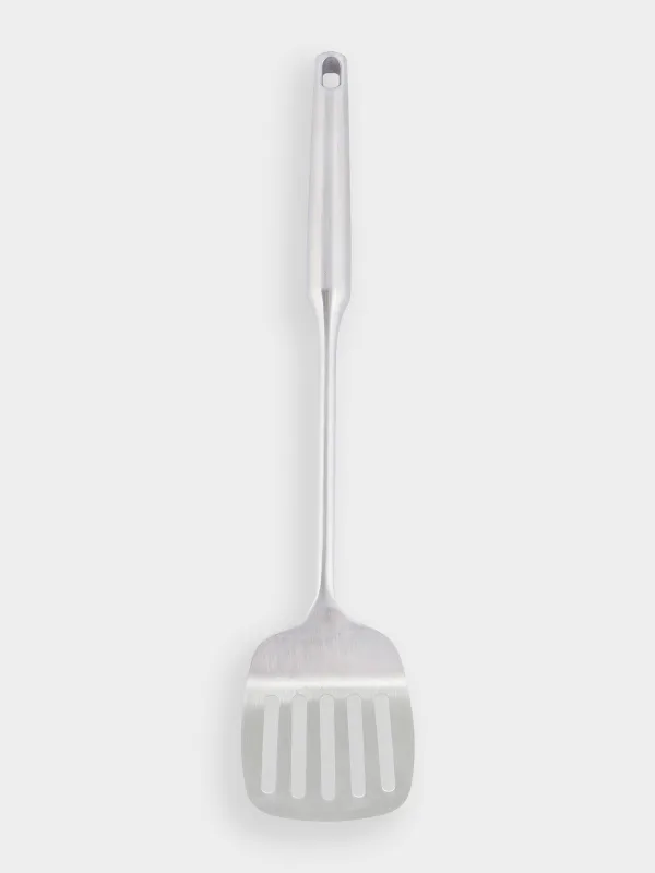 Лопатка, 37 см, с прорезями, сталь, Nova, image-3