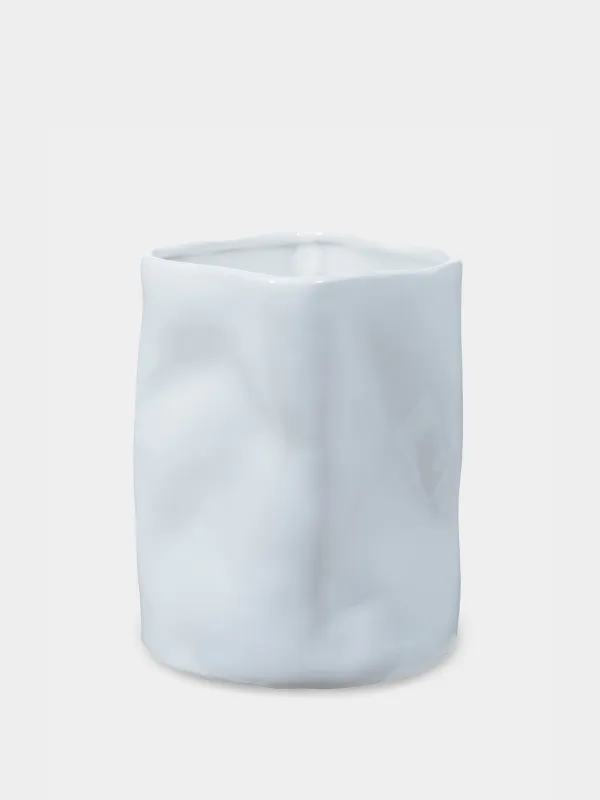 Подставка для кухонных принадлежностей, 16 см, керамика, белая, Crush, image-0