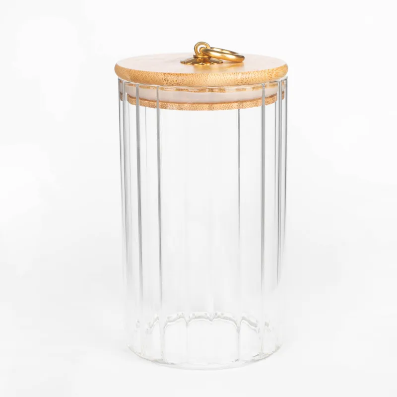 Сусымалы азық-түлік Банкі, 800 мл, бамбук Шыны, Camellia