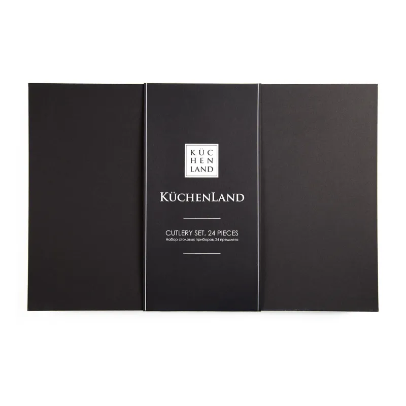 Столовые приборы, 6 перс, 24 пр, сталь, New York City, image-3