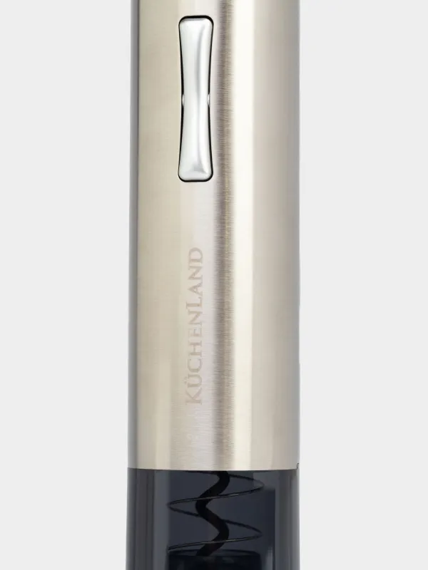 Электрлік штопор, 22 см, фольга кескіш, болат/пластик, LED B, Bar, image-3