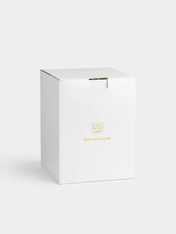 Кәмпит сауыты, 24x16 см, аяғы бар, қақпағы бар, шыны Р, Alpine, image-8