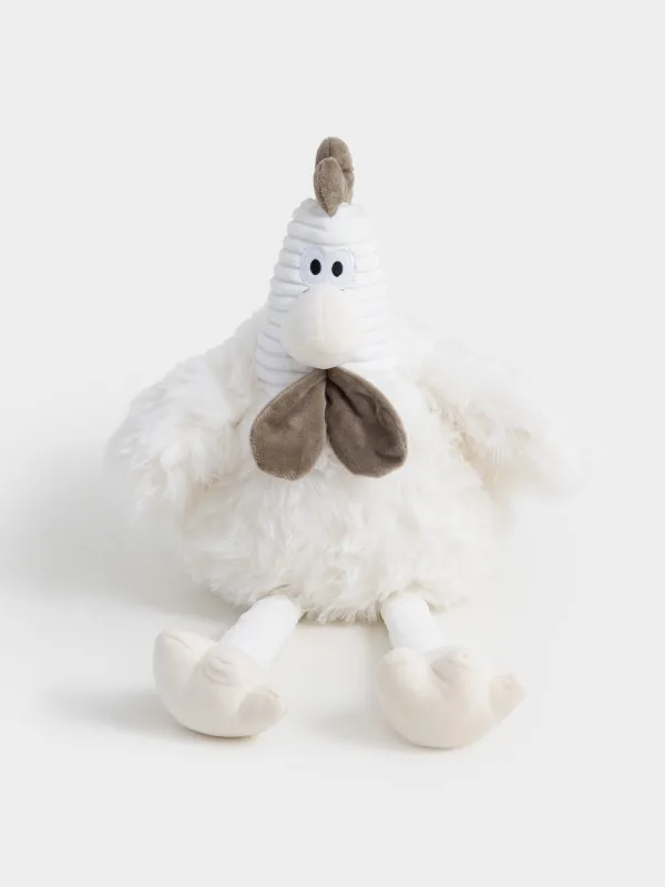 Игрушка, 55 см, мягкая, полиэстер, молочная, Петух, Rooster, image-0