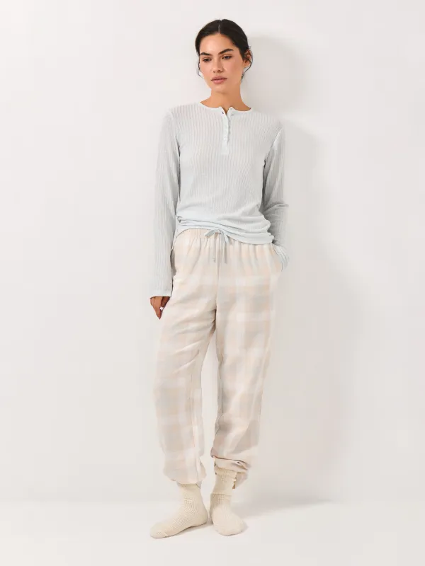 Әйелдер киім жиынтығы, үйге арналған, өлшемі L, полиэстер/мақта, көгілдір, Дизайн, Bernita, image-0