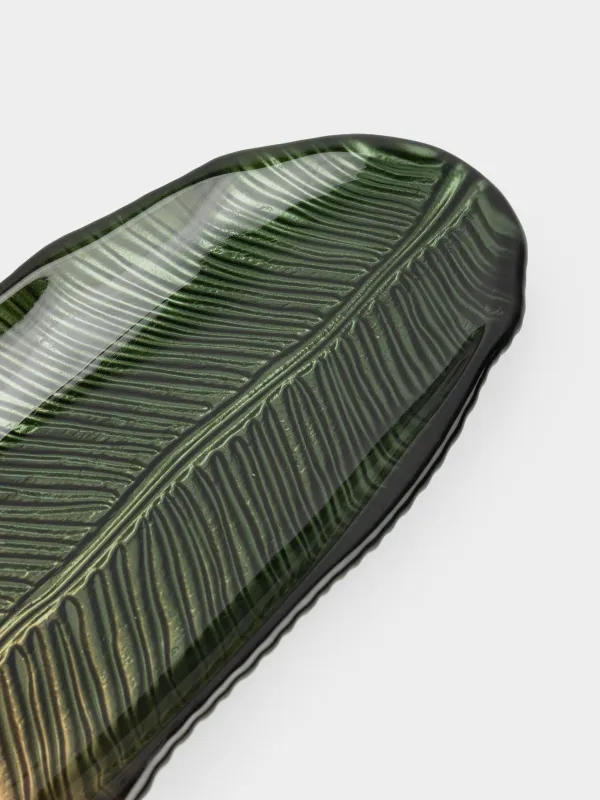 Блюдо, 39х12х5 см, Лист стрелиции, Royal jungle, image-4