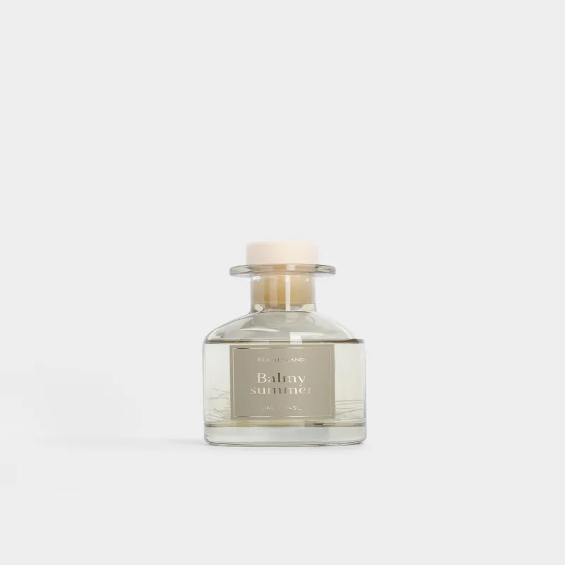 Ароматический диффузор, 120 мл, с сухоцветами, Lime&Basil, Balmy summer, image-4