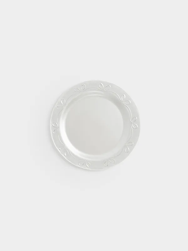 Тарелка закусочная, 21 см, Банты, Bows pattern, image-0