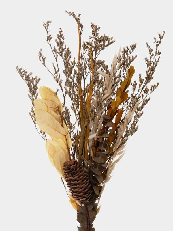 Букет декоративный, 60 см, сухоцветы, Осенняя композиция, Dried flower, image-1