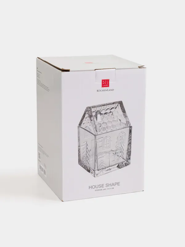 Емкость для хранения, 850 мл, Дом, House shape, image-7