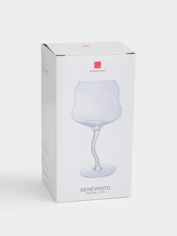 Бокал для вина, 450 мл, стекло, перламутр, Benevento, image-3