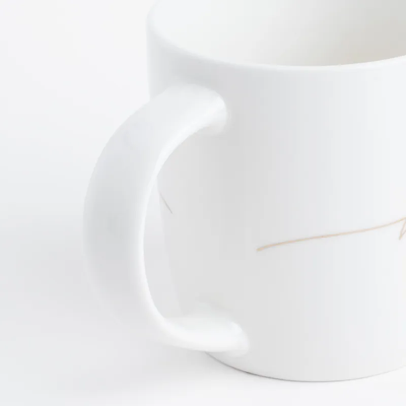 Кружка, 330 мл, 4 шт, фарфор N, бежевая/серая, Микс, Scroll, image-6