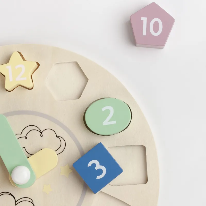 Игрушка-сортер, 22 см, развивающая, Часы, Kiddy, image-4