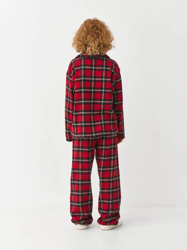 Балалар пижамасы, 104-110 см, шалбары бар, мақта, қызыл, Тор, Patsy, image-6