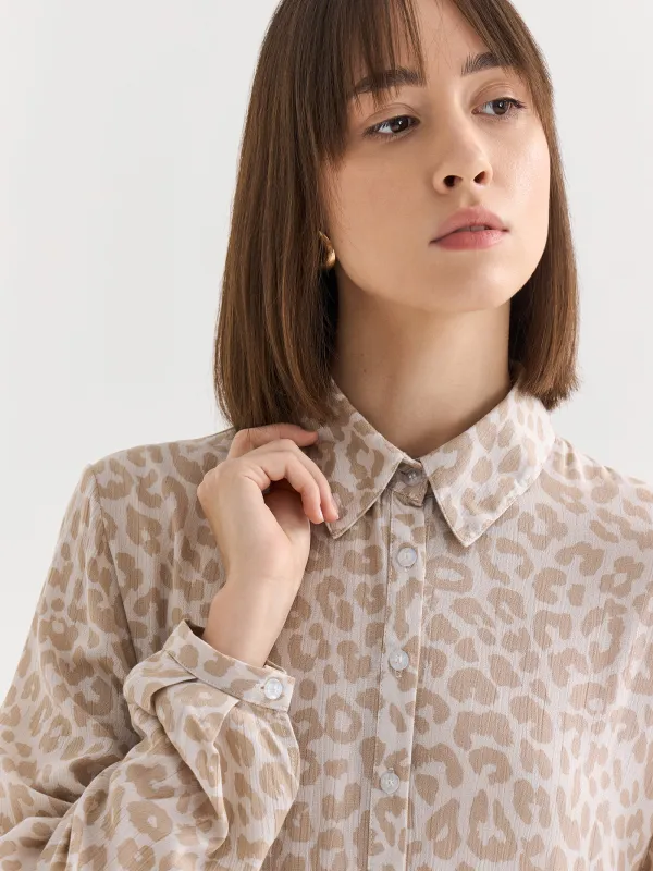 Платье женское, с длинным рукавом, Becky, image-5