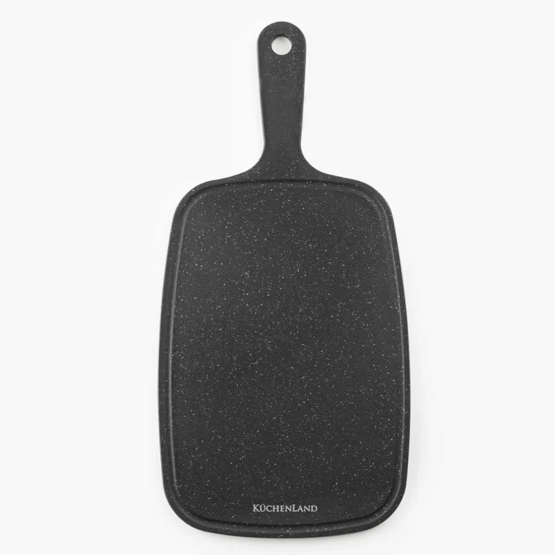 Доска разделочная, 41х19 см, пластик, Steel speckled