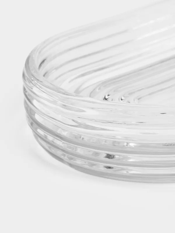 Сабын ыдысы, 13 см, шыны, сопақ, Benli, image-4