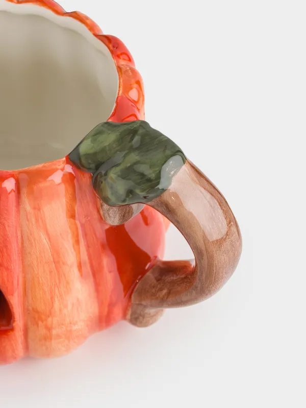 Саптыаяқ, 400 мл, керамика, қызғылт сары, Кірпі, Forest symphony, image-3