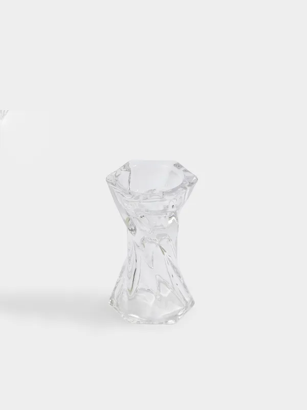 Шам ұстағыш, 12 см, жіңішке/шай шамына арналған, шыны, Torsido, image-1