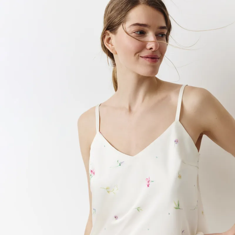 Топ женский, домашний, на бретельках, Sevilla