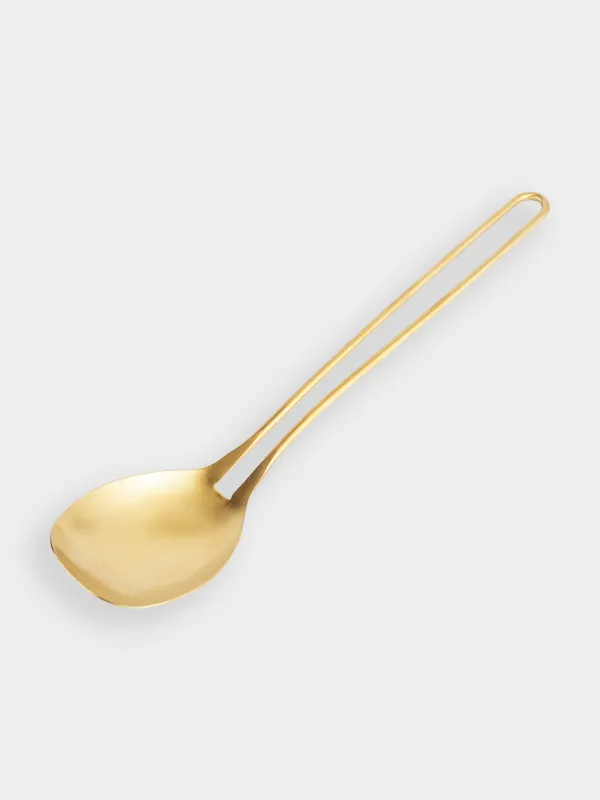 Қасық, 37 см, болат, алтын, Device gold, image-2