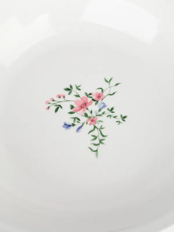 Салат ыдысы, 23х7 см, 1,45 л, фарфор N, ақ, Нәзік гүлдер, El floria, image-4