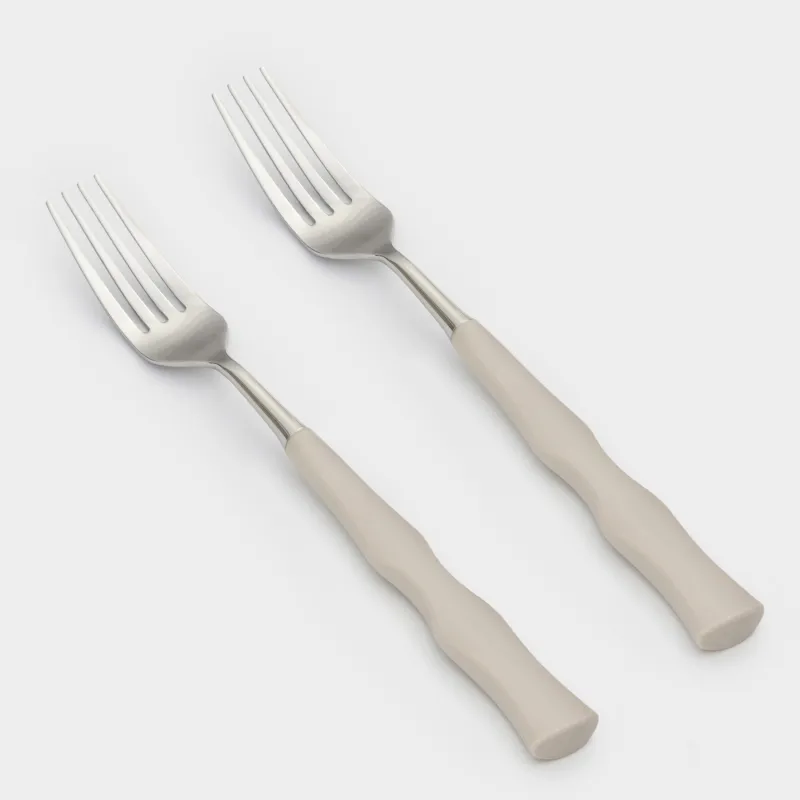 Ас шанышқысы, 2 дана, болат/пластик, сарғылт-қоңыр, Иілімдер, Toronto