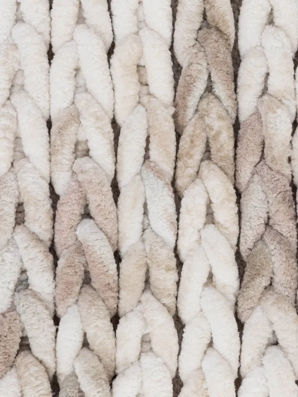 Коврик, 50х80 см, противоскользящий, Косичка, Cosy, image-2