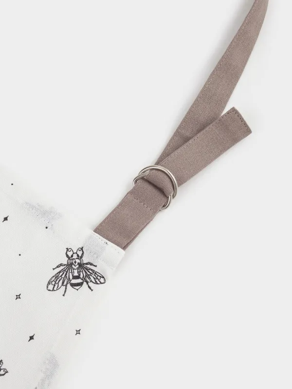 Алжапқыш, 70х85 см, мақта, сарғылт-қоңыр, Аралар, Honey, image-2