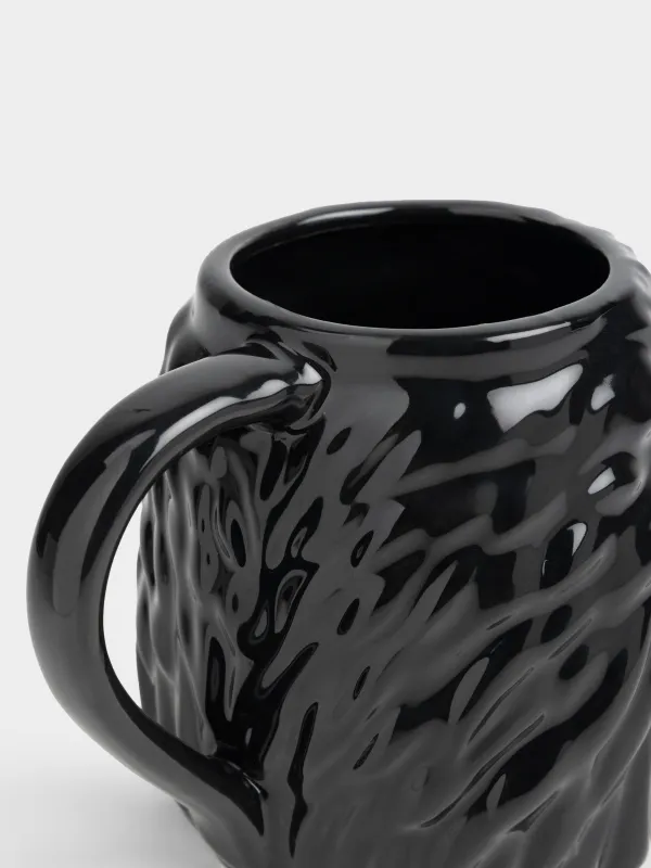 Саптыаяқ, 580 мл, фарфор Р, қара-алтын, Қыран, Eagle, image-3