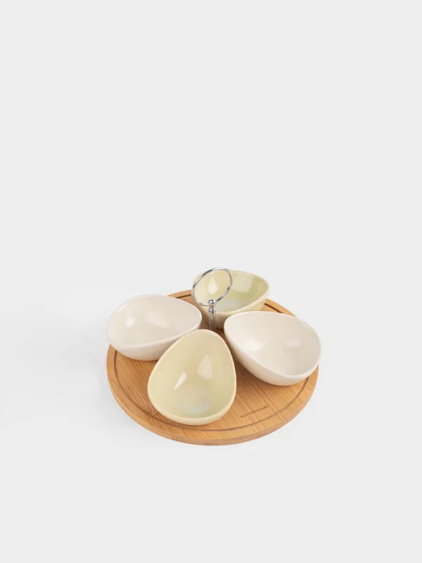 Набор для закусок, на подставке, Bamboo, image-2