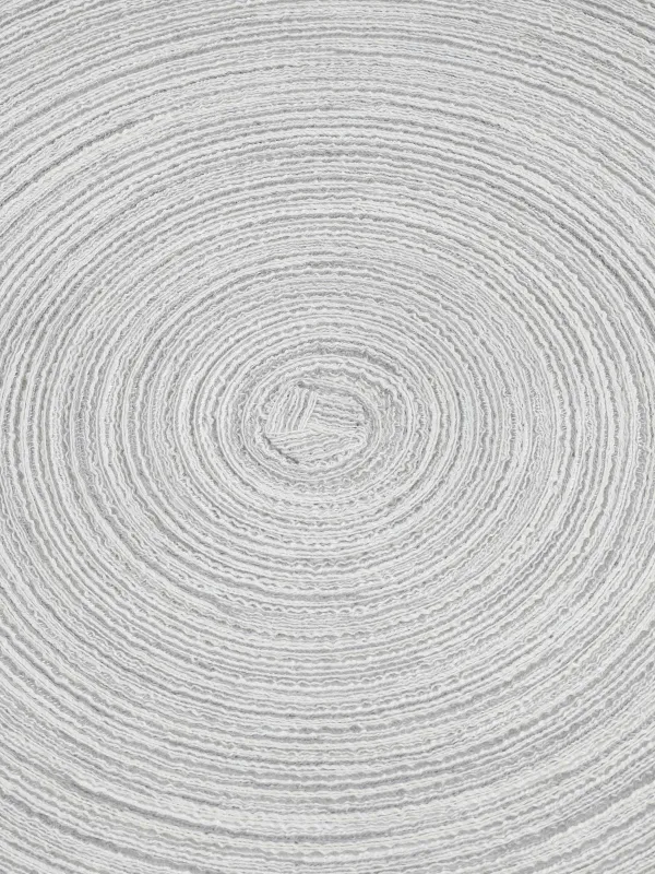 Салфетка под приборы, 38 см, полиэстер, круглая, песочно-бежевая, Rotary, image-3