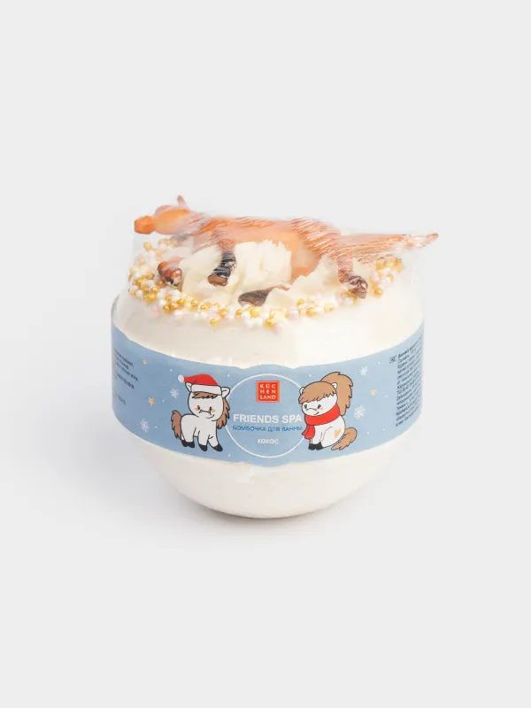 Ваннаға арналған бомба, 130 гр, ойыншығы бар, ассортиментте, Сүтті шоколад, Жылқы, Friends spa, image-4