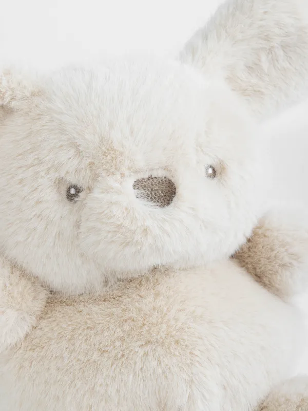 Игрушка, 20 см, мягкая, полиэстер, бежевая, Собачка, Dog toy, image-1