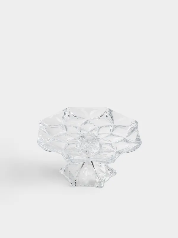 Аяқты ыдыс, 33х15 см, шыны Р, Rhomb, image-3