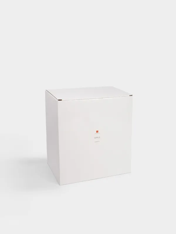 Гүл вазасы, 26 см, сәндік, керамика, сүт түстес, Жемісі мен гүлдері бар қыз, Girls, image-4