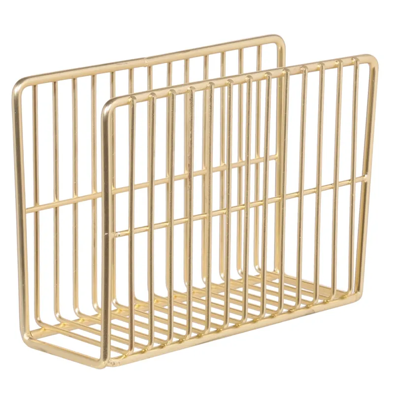 Майлық ұстағыш, 13 см, металл, алтын, Twist gold