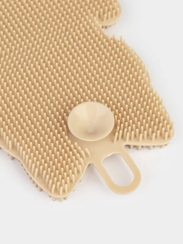 Ыдыс жууға арналған Губка, 14 см, силикон, сарғылт, Мысық, Manny, image-4