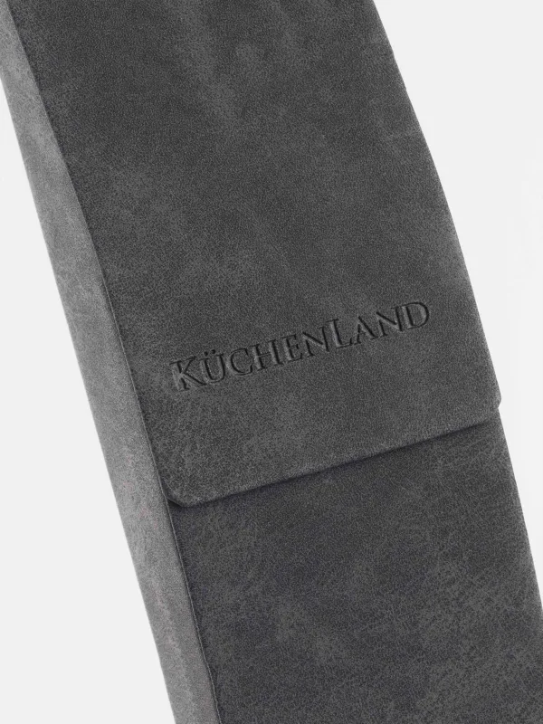 Көзілдірік қабы, 5х15 см, полиуретан, қою сұр, Rock, image-3