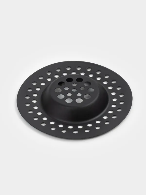 Раковина сүзгісі, 7 см, 2 дана, болат, Қара, Black style, image-5