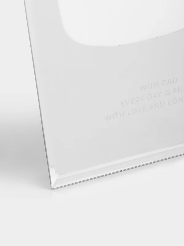 Фоторамка, 17х20 см, с паспарту, стекло, Папа, Sheer, image-2