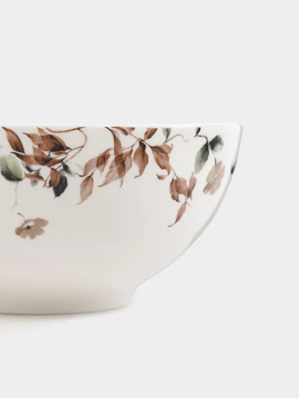 Салат ыдысы, 16х7 см, 700 мл, фарфор N, Күзгі гүлдер, Refined floral, image-2